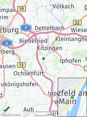Here Map of Sulzfeld am Main