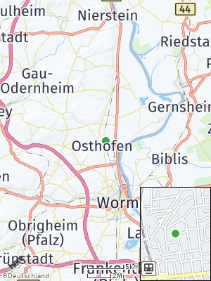 Here Map of Osthofen