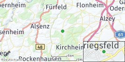 Google Map of Kriegsfeld