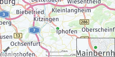 Google Map of Mainbernheim