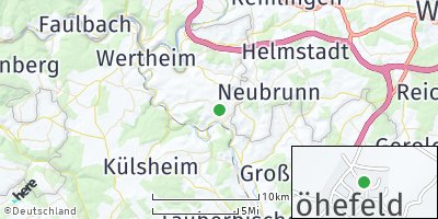 Google Map of Höhefeld
