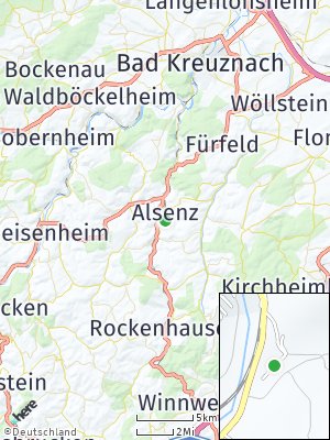 Here Map of Alsenz