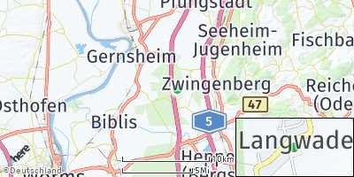 Google Map of Langwaden