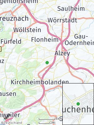 Here Map of Mauchenheim