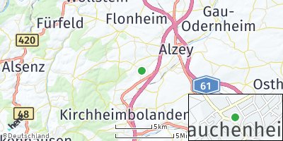 Google Map of Mauchenheim