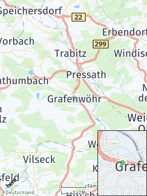 Here Map of Grafenwöhr