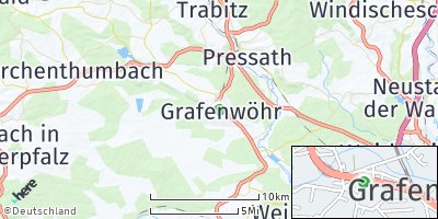 Google Map of Grafenwöhr