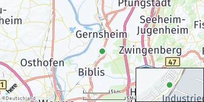 Google Map of Groß-Rohrheim