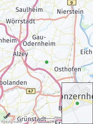 Here Map of Monzernheim