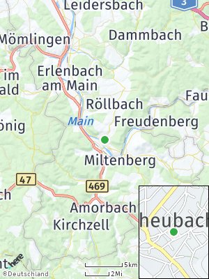 Here Map of Großheubach