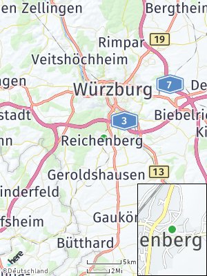 Here Map of Reichenberg