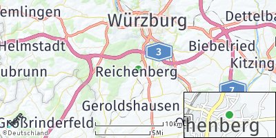 Google Map of Reichenberg