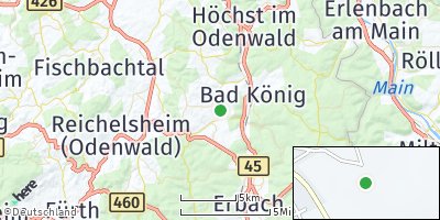 Google Map of Brombachtal