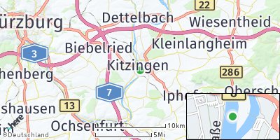Google Map of Kitzingen
