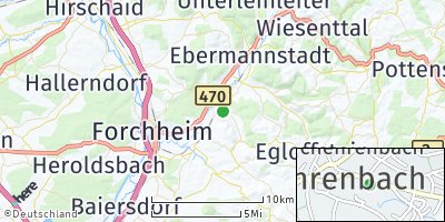 Google Map of Kirchehrenbach