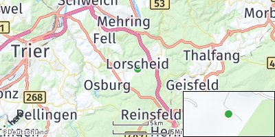 Google Map of Lorscheid bei Trier