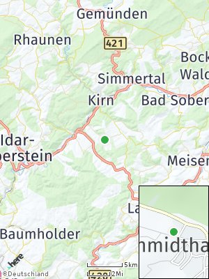 Here Map of Schmidthachenbach