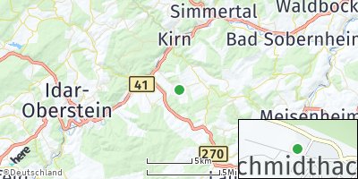 Google Map of Schmidthachenbach