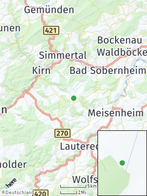 Here Map of Limbach bei Kirn