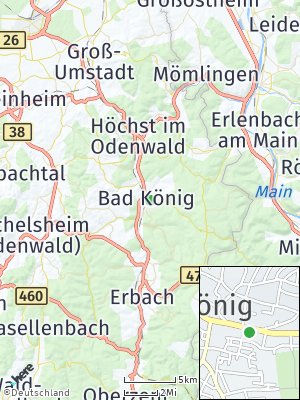 Here Map of Bad König