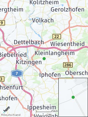 Here Map of Großlangheim