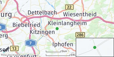 Google Map of Großlangheim