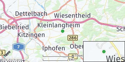 Google Map of Wiesenbronn