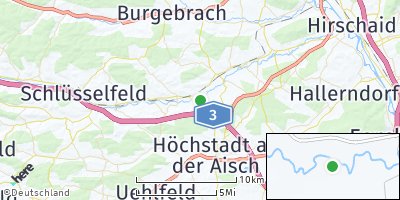 Google Map of Mühlhausen