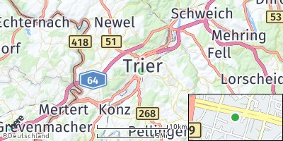 Google Map of Heiligkreuz