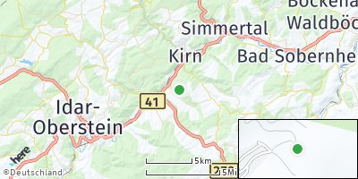 Google Map of Bärenbach
