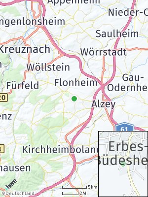 Here Map of Erbes-Büdesheim