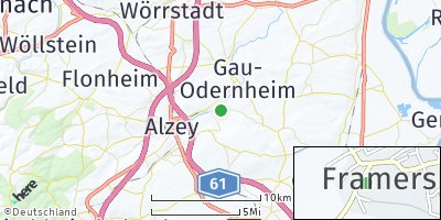 Google Map of Framersheim