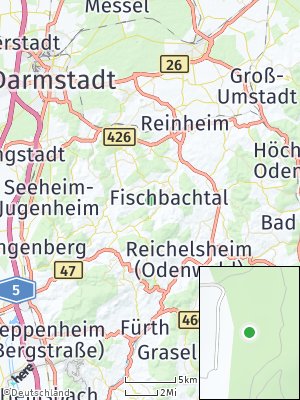 Here Map of Fischbachtal