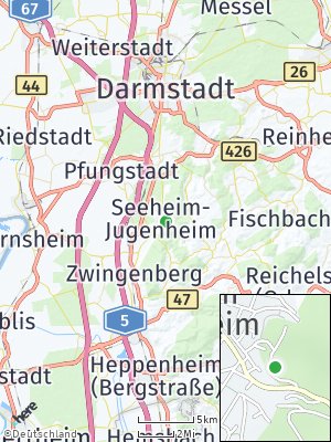 Here Map of Seeheim-Jugenheim