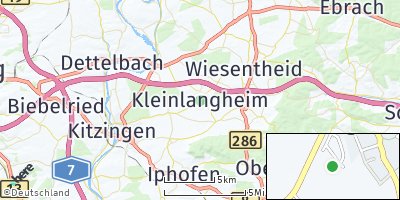 Google Map of Kleinlangheim