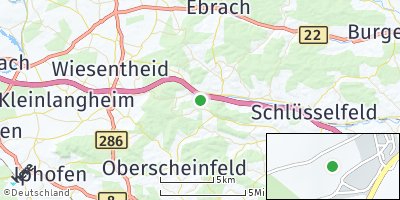 Google Map of Geiselwind