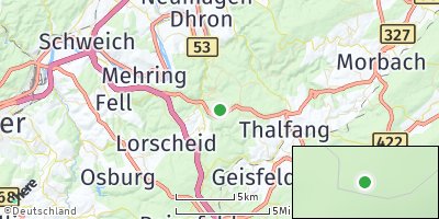 Google Map of Schönberg bei Hermeskeil