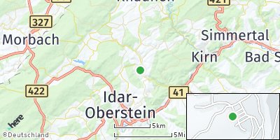 Google Map of Niederwörresbach