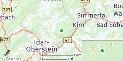 Google Map of Berschweiler bei Kirn