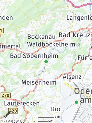 Here Map of Odernheim am Glan