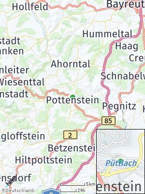 Here Map of Pottenstein