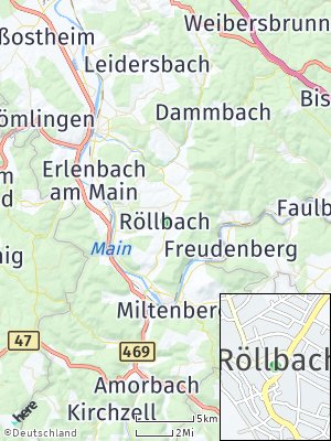 Here Map of Röllbach