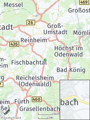 Here Map of Brensbach