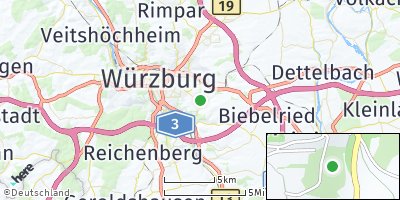 Google Map of Gerbrunn