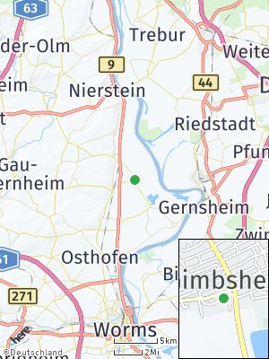 Here Map of Gimbsheim