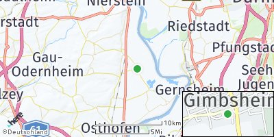 Google Map of Gimbsheim
