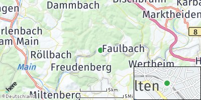 Google Map of Dorfprozelten