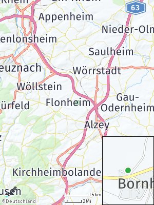 Here Map of Bornheim