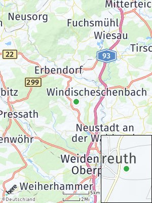Here Map of Kirchendemenreuth