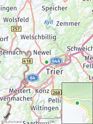 Here Map of Aach bei Trier